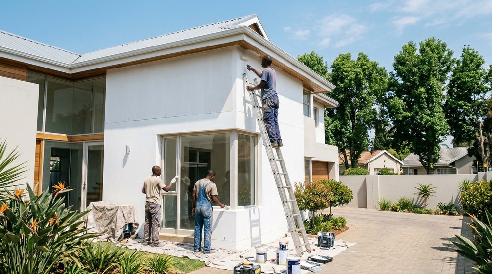 Professional painters working in Hout Bay, Cape Town Atlantic Seaboard